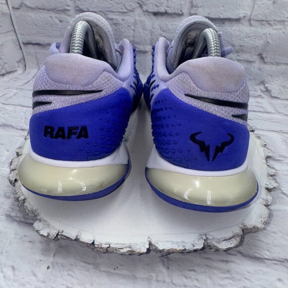 Nike Mens Size 8.5 Air Zoom Rafa Vapor Cage 4 Purple Tennis Shoes CD0424-500 - Picture 6 of 12